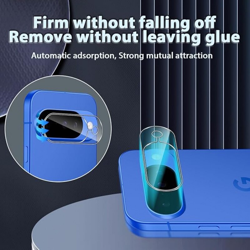 2 bucati pentru Google Pixel 10 sticla temperata protectie camera, sticla protectie lentila rezistenta la zgarii 9H, protectie HD clara camera posterioara - transparenta