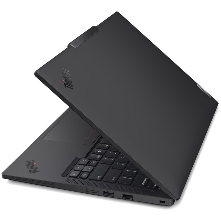 Laptop Lenovo ThinkPad T14 Gen 5 cu procesor Intel® Core™ Ultra 7 155U pana la 4.8GHz, 14", WUXGA, IPS, 64GB DDR5, 1TB SSD, Intel® Graphics, Windows 11 Pro, Black, 3Y Premier Support