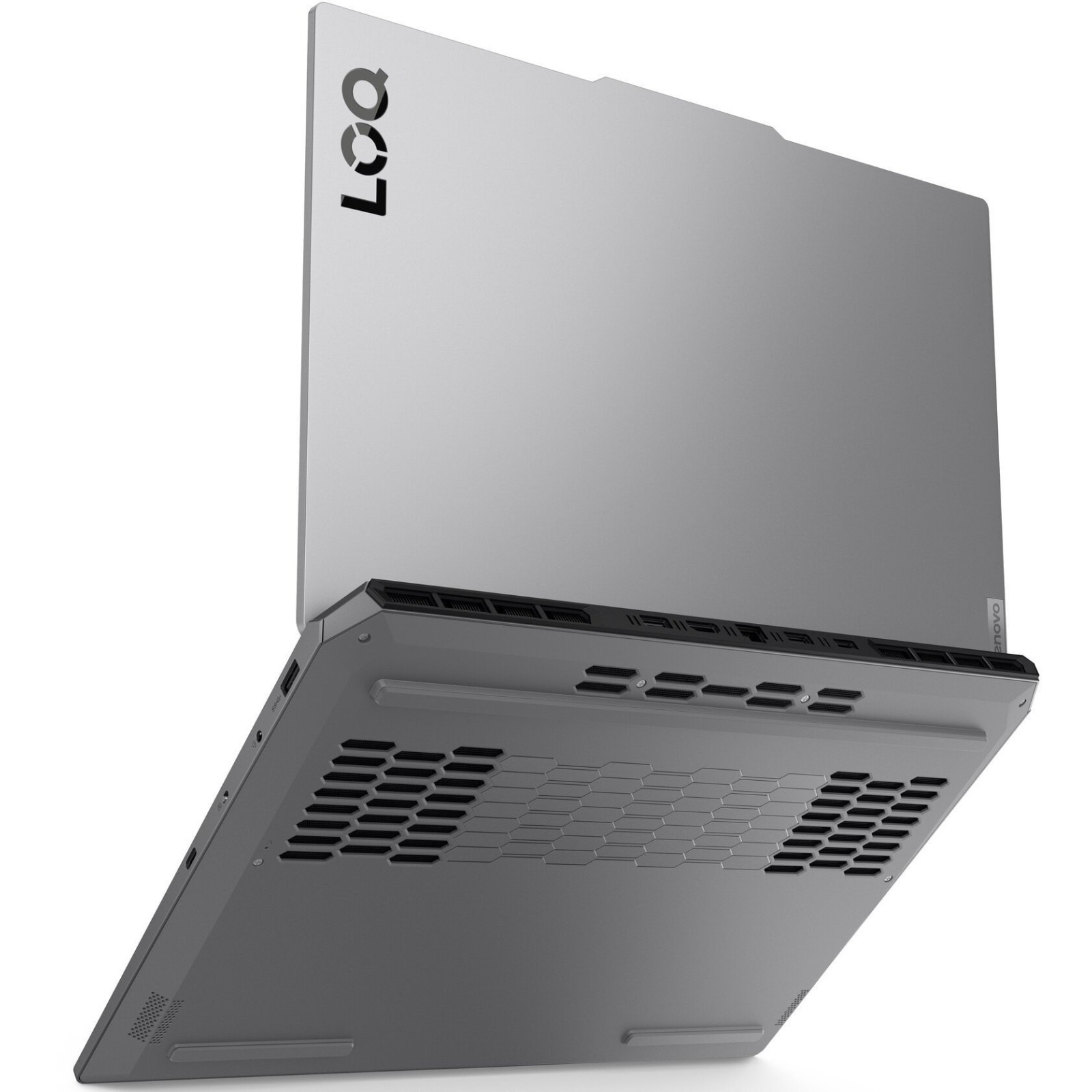 Laptop Lenovo LOQ, 15.6" Full HD, Intel® Core™ i5 13450HX pana la 4.6 GHz, 16 GB RAM DDR5 4800, 512 GB SSD, NVIDIA® GeForce® RTX 5050 8 GB, Free Dos, Luna Grey 512 GB