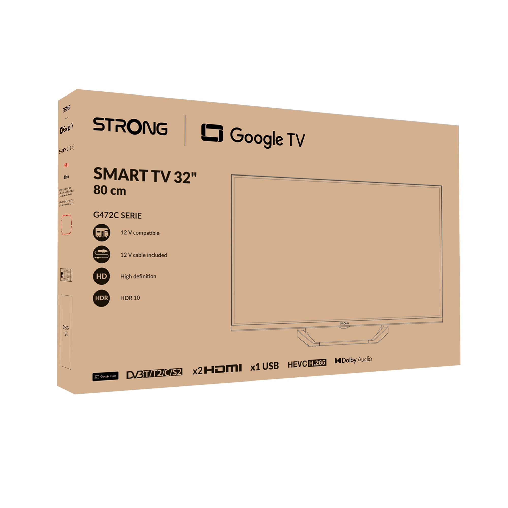 32" Strong SRT32HG4723C Google TV