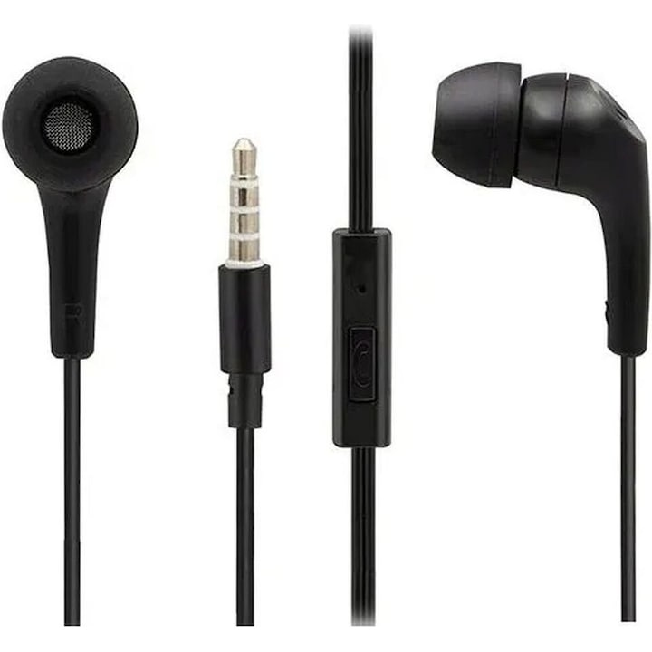 Casti in-ear Motorola Earbuds 2-S, microfon, negru, 10mm, jack 3.5mm