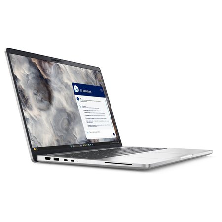Laptop Dell Pro 16 Plus FHD+ 16 inch Intel Core Ultra 5 235U 16GB 1TB SSD Windows 11 Pro Platinum Silver