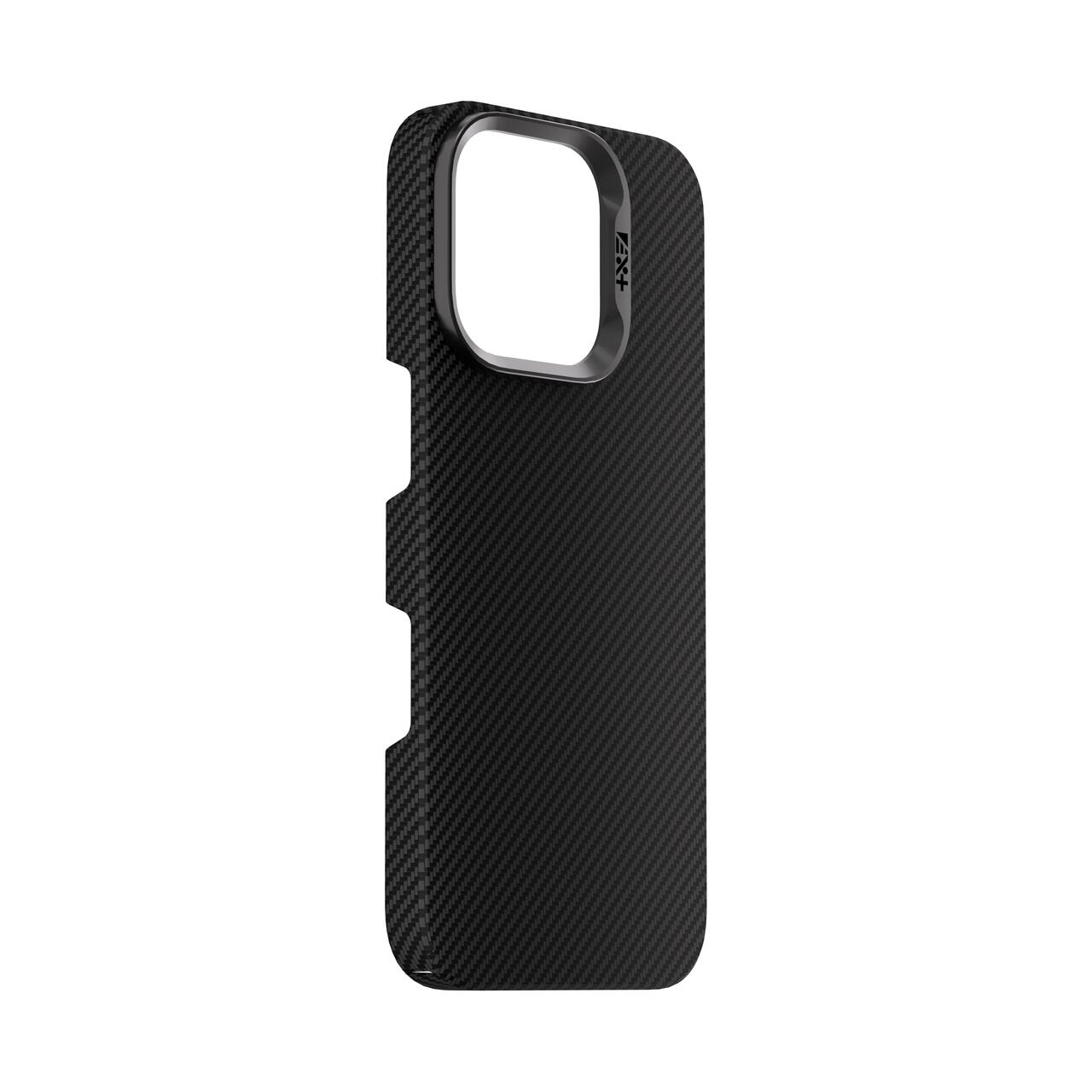 Husa NOA AirShield Magnetica din Aramida pentru iPhone 16 Pro, Protectie avansata, MagSafe, Subtire, Neagra