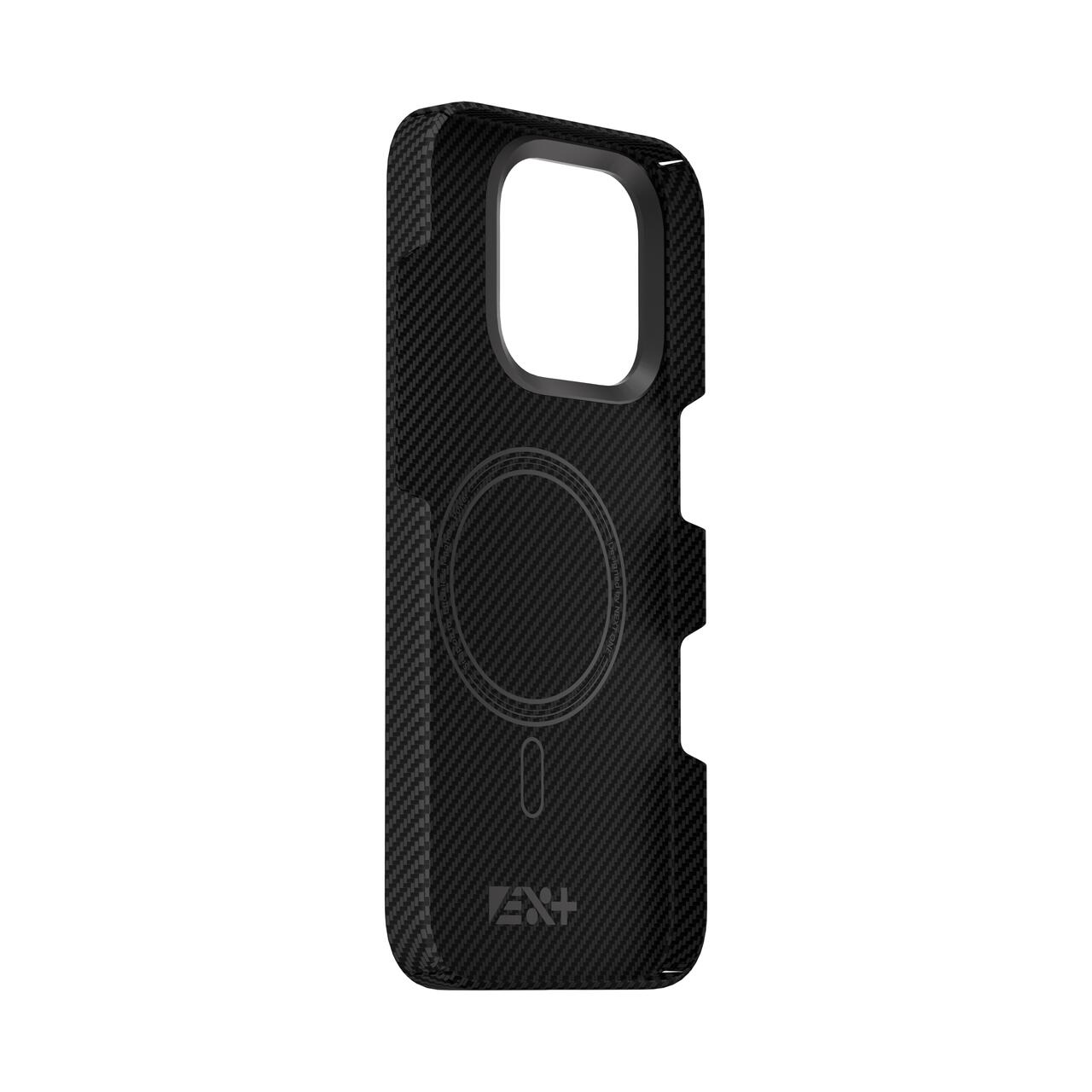 Husa NOA AirShield Magnetica din Aramida pentru iPhone 16 Pro, Protectie avansata, MagSafe, Subtire, Neagra
