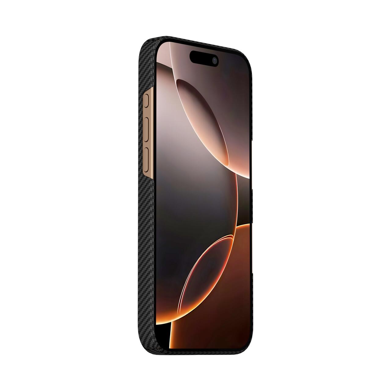 Husa NOA AirShield Magnetica din Aramida pentru iPhone 16 Pro, Protectie avansata, MagSafe, Subtire, Neagra