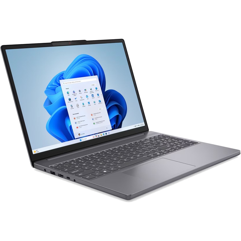 Laptop Lenovo IdeaPad Slim 3 15IRH10 cu procesor Intel® Core™ i5-13420H pana la 4.6GHz, 15.3" WUXGA, IPS, 32GB DDR5, 512 GB SSD, Intel® UHD Graphics, No OS, Luna Grey, DDR5