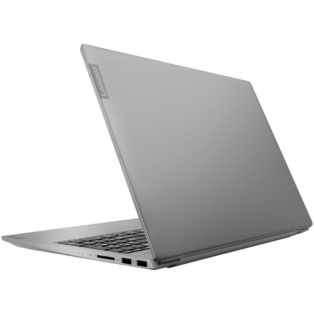Laptop Lenovo ideapad S145-15IIL cu procesor Intel® Core™ i7-1065G7, 15.6" Full HD, 12GB, 512GB SSD, Intel Iris Plus Graphics, FreeDOS, Platinum Grey