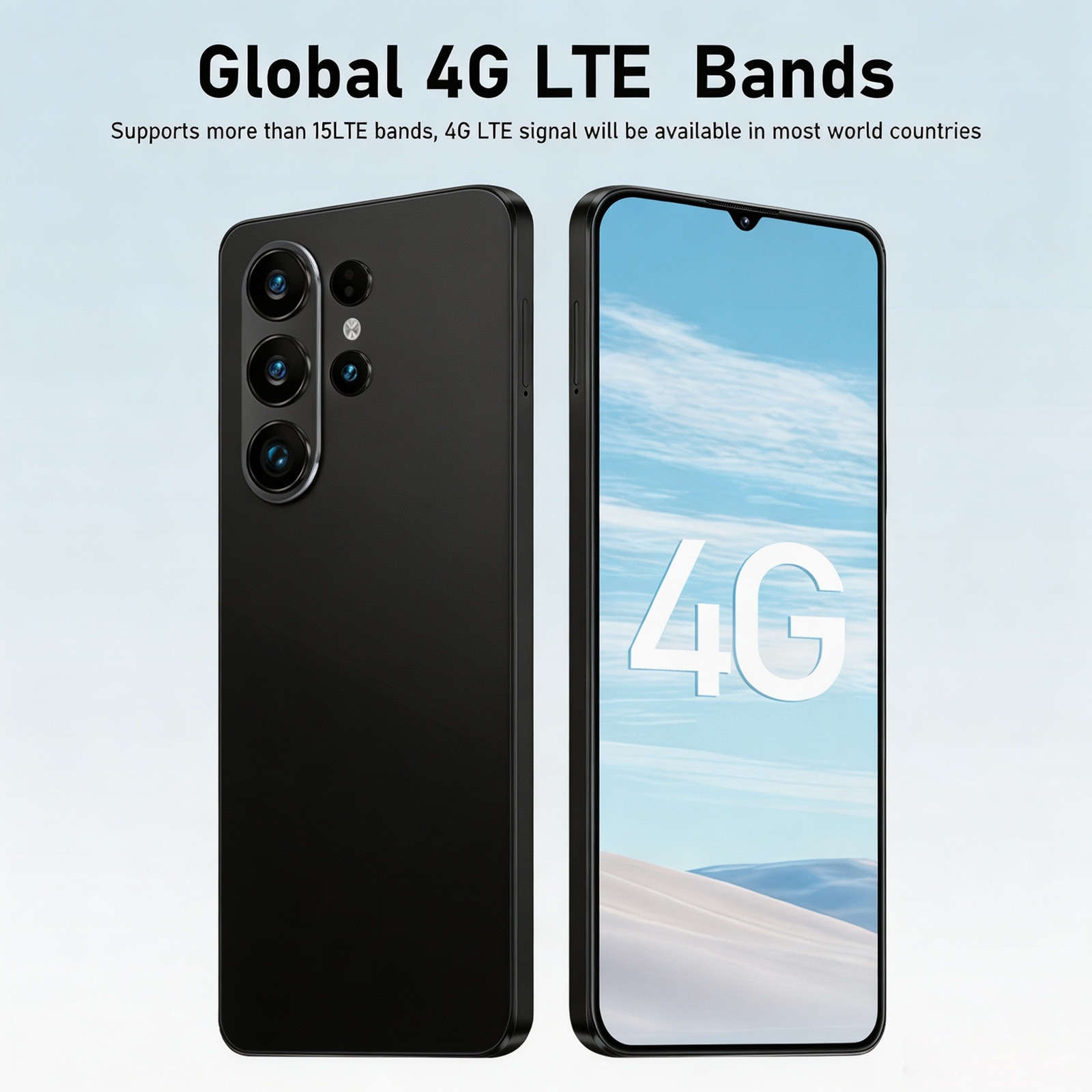 Smartphone 4G 6.26 inch 2GB RAM 16GB negru Dual SIM