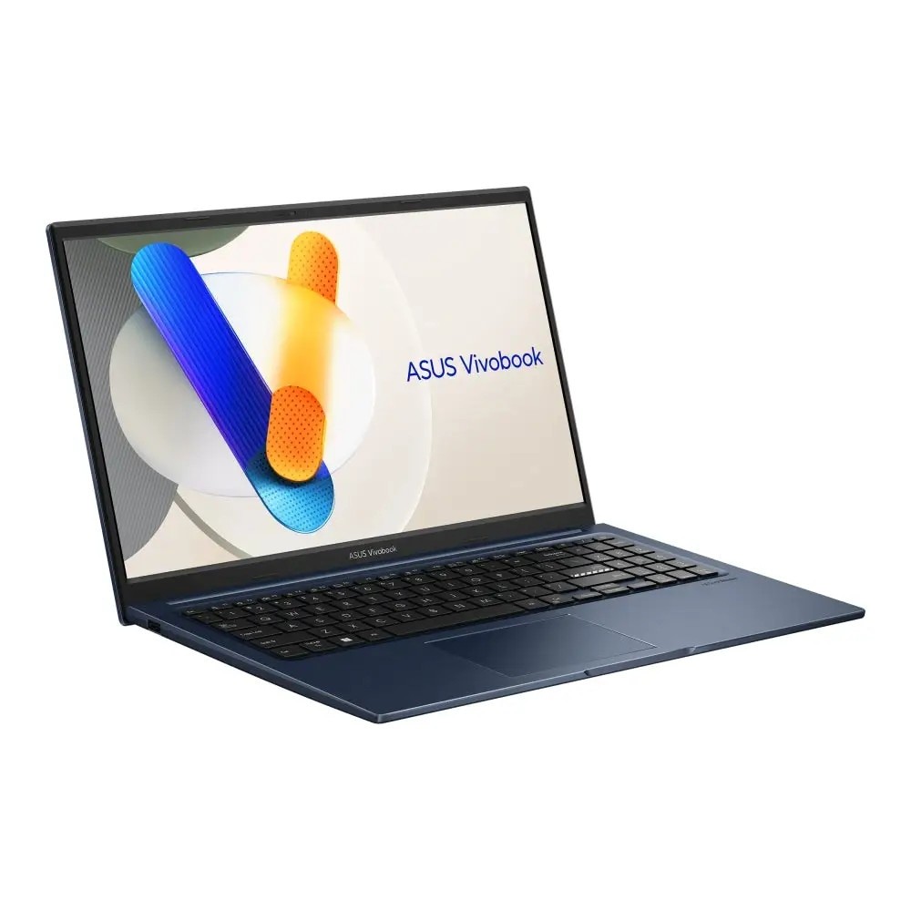 Laptop Asus Vivobook X1504VA-BQ057W, X1504VA-BQ057W, 15.6", Intel Core i5-1335U (10 nuclee), Intel Iris Xe Graphics, 16GB 3200MHz (8GB la bord + 8GB) DDR4, albastru