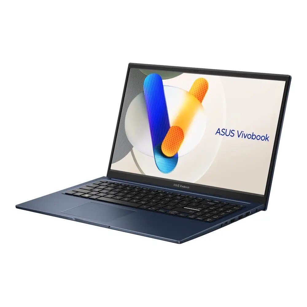 Laptop Asus Vivobook X1504VA-BQ057W, X1504VA-BQ057W, 15.6", Intel Core i5-1335U (10 nuclee), Intel Iris Xe Graphics, 16GB 3200MHz (8GB la bord + 8GB) DDR4, albastru