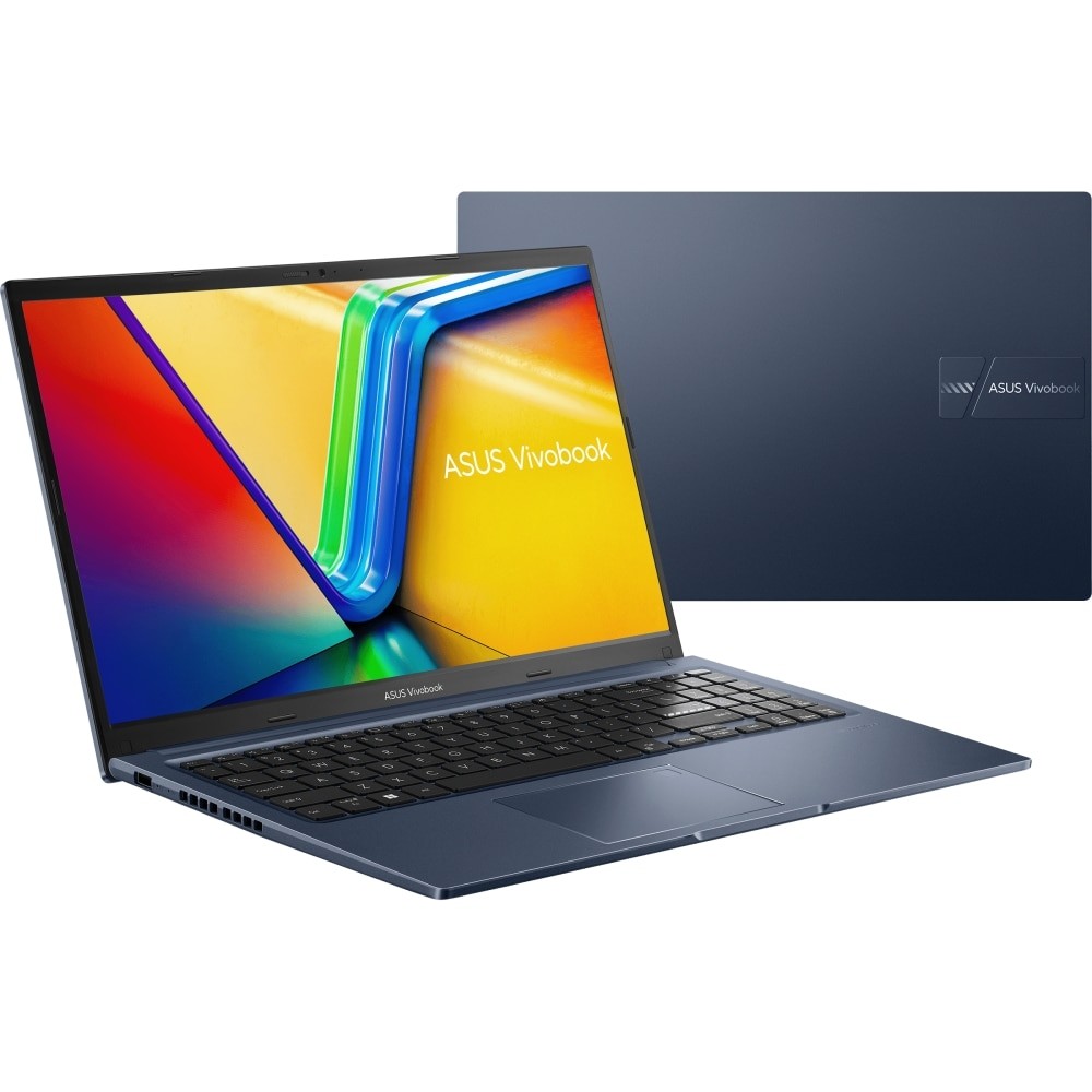 Laptop Asus Vivobook 15 M1502YA-BQ183W, M1502YA-BQ183W, 15.6", AMD Ryzen 7 7730U (8-core), Grafica AMD Radeon, 16GB 3200MHz (1x 8GB onboard) DDR4, Albastru