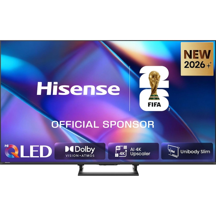 Televizor Hisense 50A7S, 50" 4K QLED FALD, Smart TV