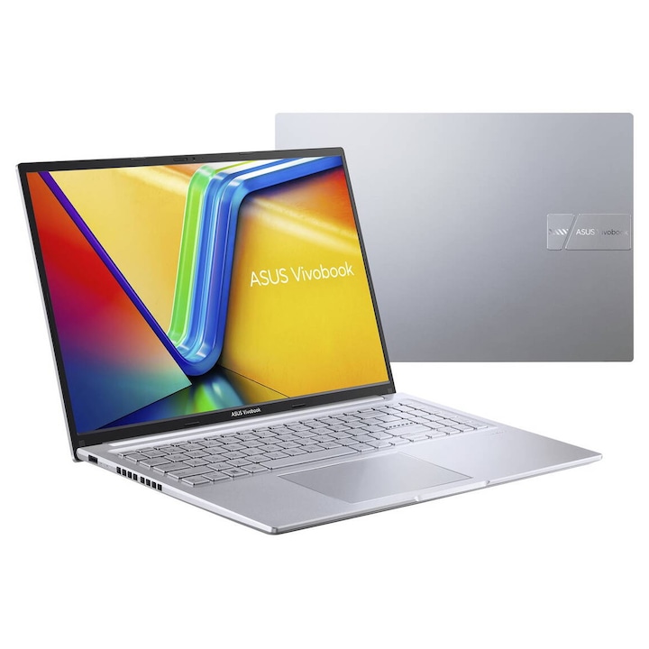 Laptop ASUS Vivobook 16 F1605VA-WS96 Intel Core i9-13900H 16inch WUXGA 16GB DDR4 1TB SSD Wi-Fi 6E Windows 11 Home Silver