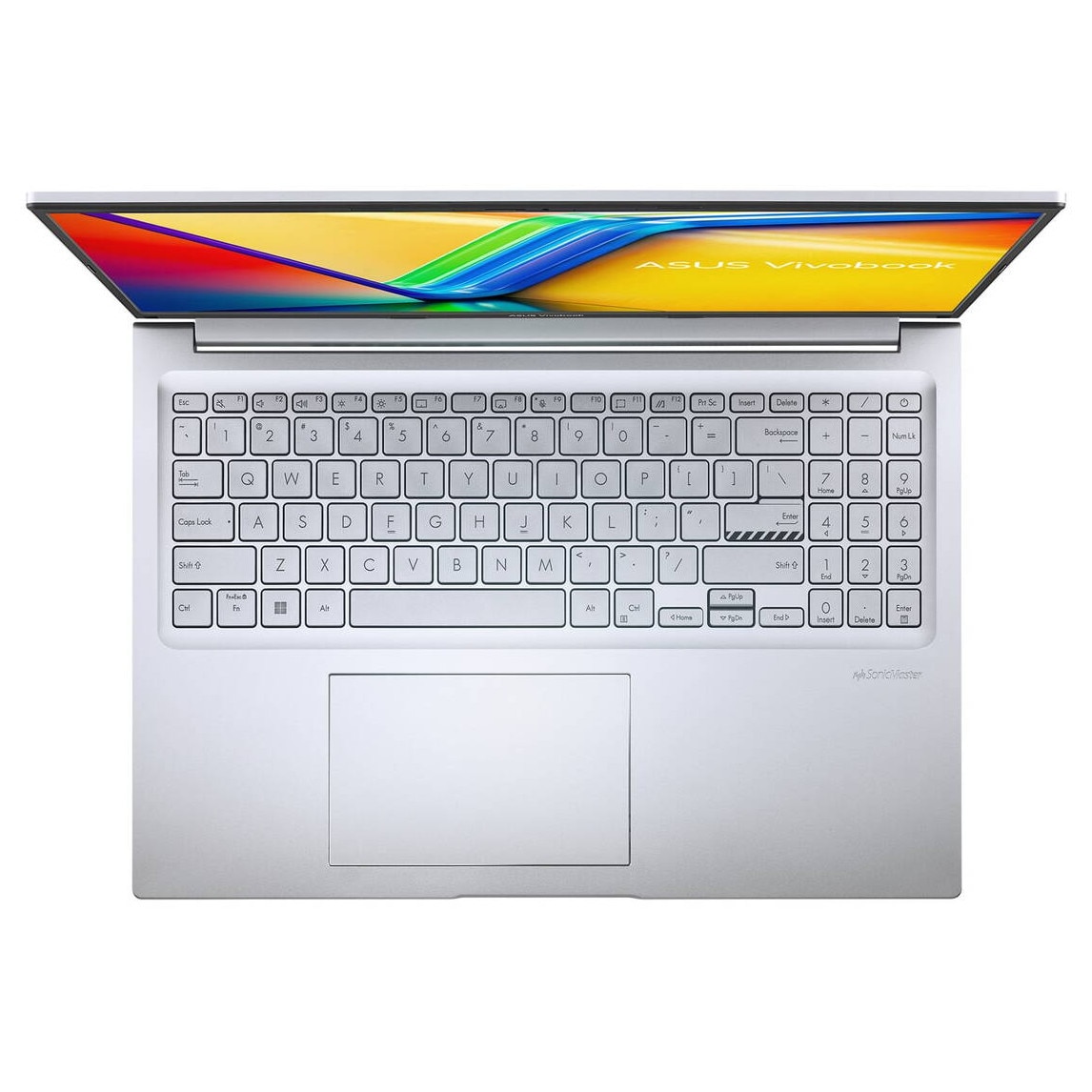 Laptop ASUS Vivobook 16 F1605VA-WS96 Intel Core i9-13900H 16inch WUXGA 16GB DDR4 1TB SSD Wi-Fi 6E Windows 11 Home Silver