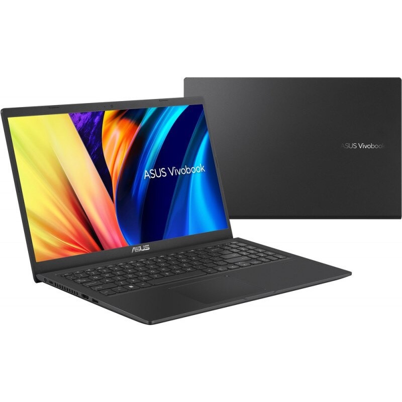 Laptop ASUS VivoBook 15X K3504ZA cu procesor Intel® Core™ i5-1240P pana la 4.40 GHz, 12 cores, 15.6", Full HD, IPS, 24GB, 512GB SSD, Intel Iris Xᵉ Graphics, No OS, Indie Black