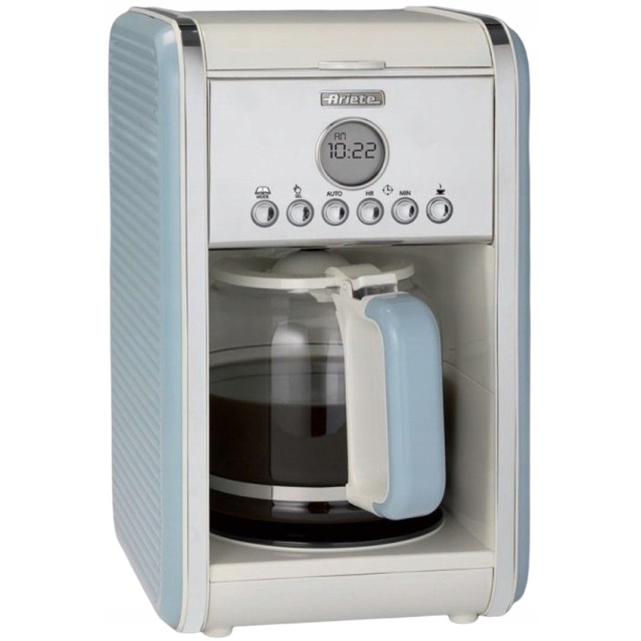 Espressor cafea Ariete Vintage albastru 1100W 21x23.5x34.5cm