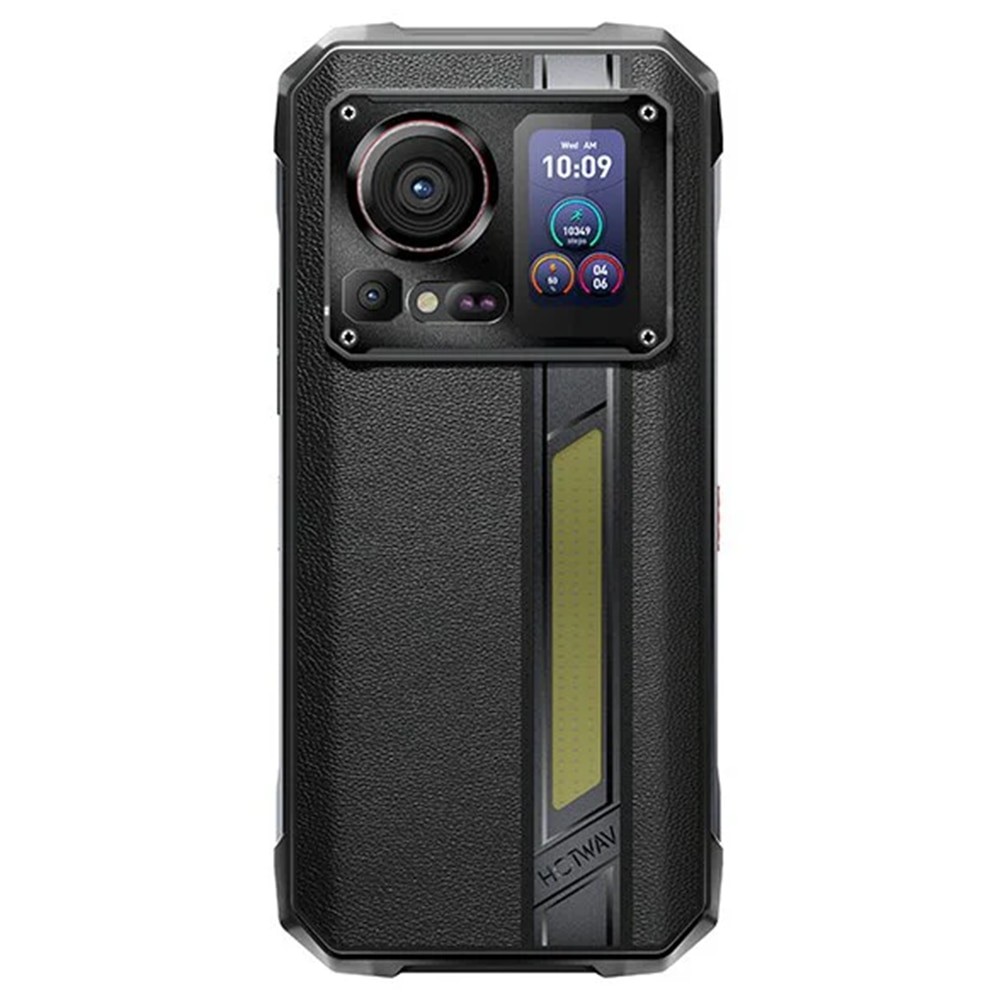 Telefon mobil HOTWAV Hyper 7 Pro, Negru, 5G, 6.6" 2.4K 120Hz, 36GB RAM (16GB+20GB extensibili), 256GB ROM, 200MP+24MP Night Vision, Android 14, MediaTek Dimensity 7050, 10800mAh, NFC, Dual SIM