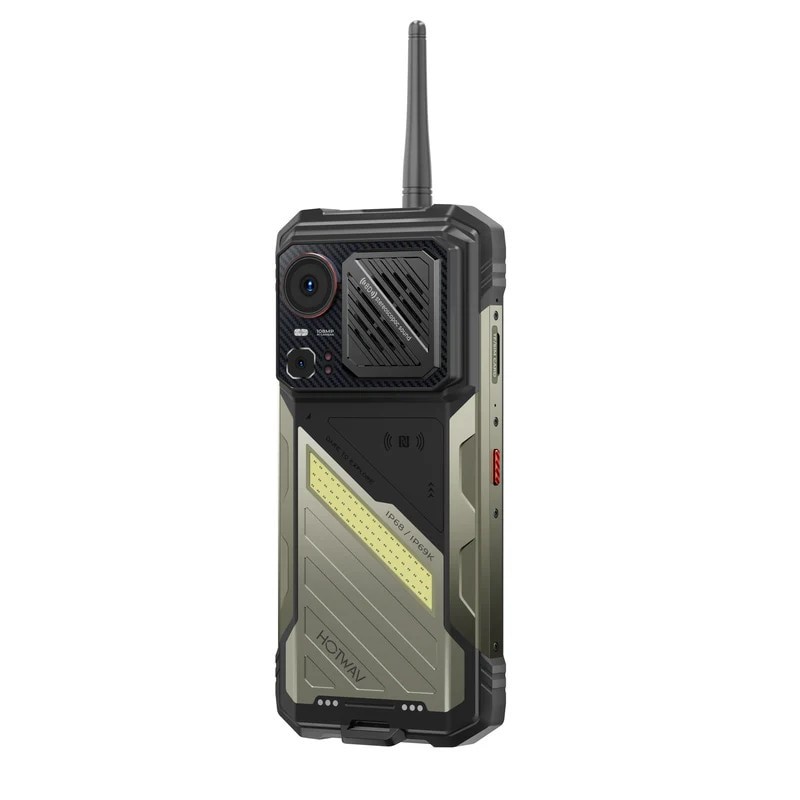 Telefon Mobil Hotwav Hyper 8 Ultra, Negru, 5G, Walkie-talkie, 6.8" FHD+ IPS 120Hz, 32GB RAM (12GB + 20GB Extensibili), 512GB ROM, 108MP, Dimensity 7050, Night Vision, 12000mAh, 55W, Dual SIM