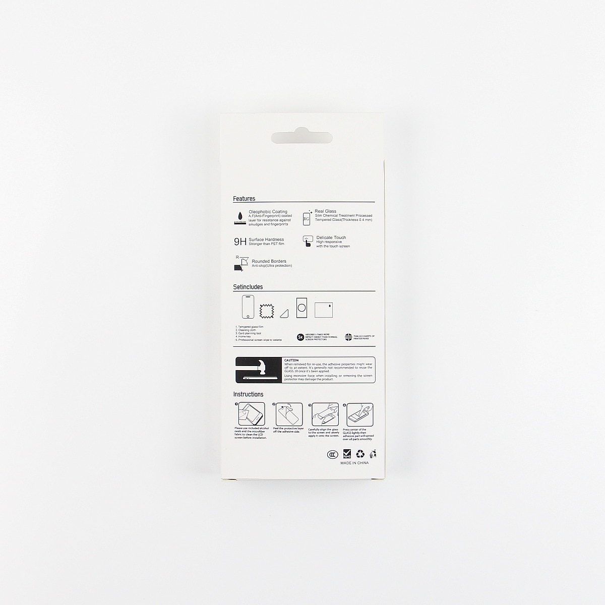 Folie Sticla Securizata 0, 3mm, Tempered Glass, 9H, Transparenta, pentru iPhone 16 Pro