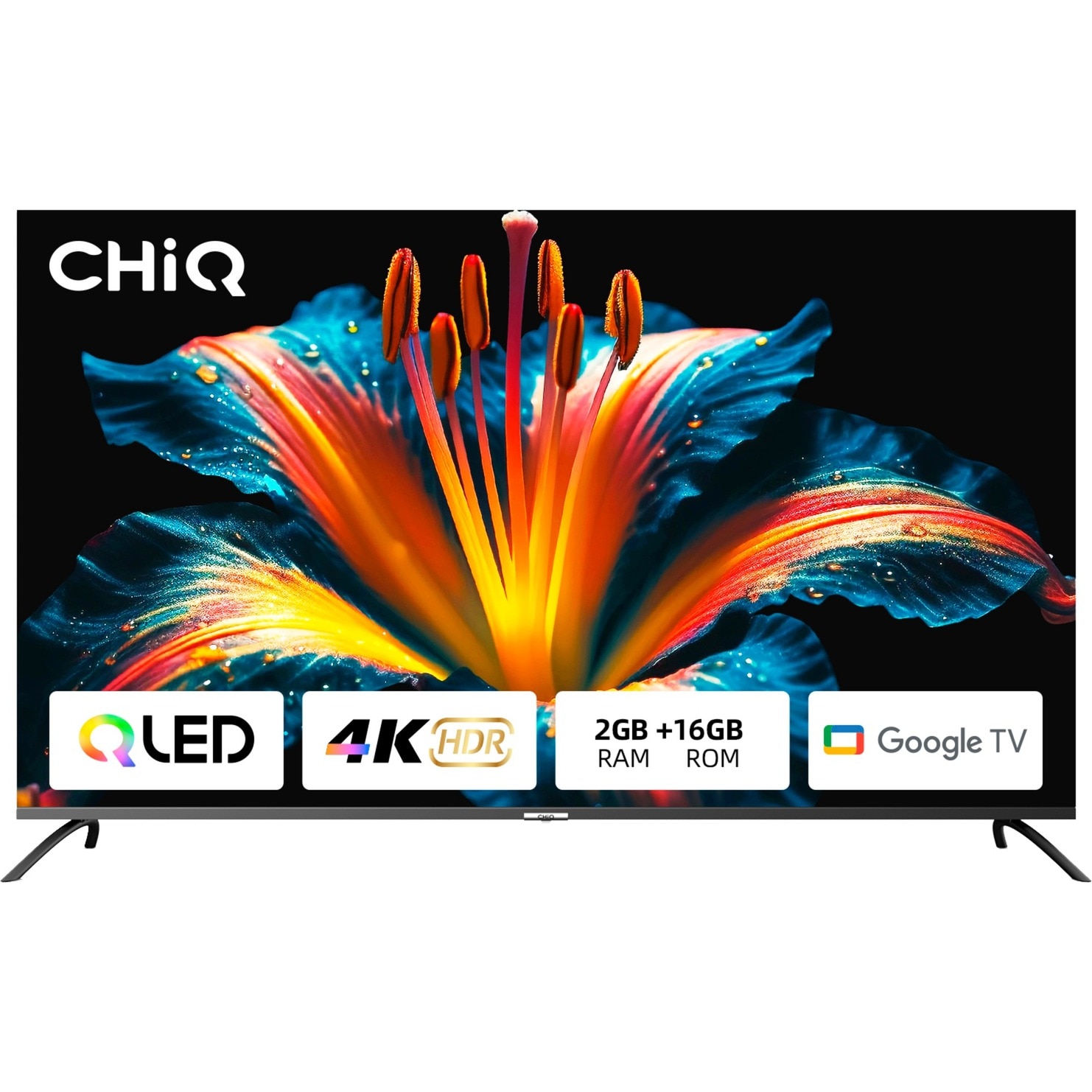 Televizor Smart 127 cm 50" 4K 126 cm ChiQ inteligent U50QM8V