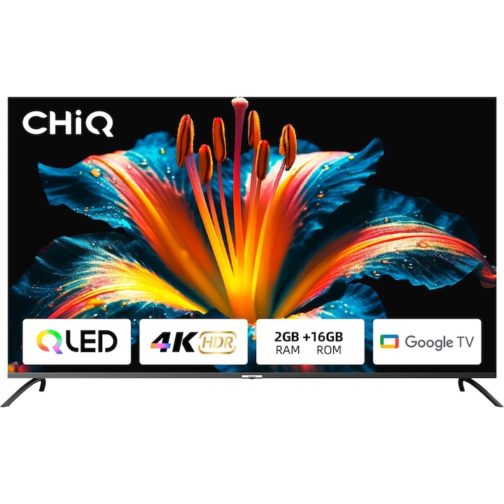 Televizor Smart 127 cm 50" 4K 126 cm ChiQ inteligent U50QM8V
