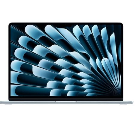 Laptop Apple MacBook Air MC7D4RO/A, 15.3 inch 2880 x 1864, Apple M4 10-Core 10 C / 10 T, 24 GB RAM, 512 GB SSD, Apple 10-core GPU, Mac OS, Sky Blue