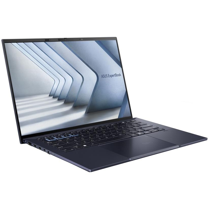 Laptop ASUS ExpertBook B9 OLED B9403CVAR cu procesor Intel® Core™ 7 150U pana la 5.4GHz, 14'', OLED, WQXGA+, 32GB RAM LPDDR5X, 2TB SSD, Intel® Graphics, Windows 11 Pro, Star Black