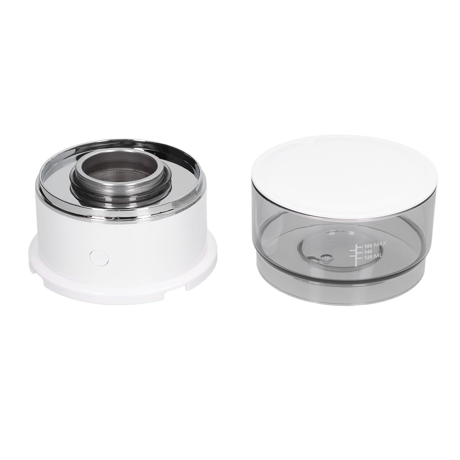 Cafetiera portabila automata compacta mini pentru exterior, negru