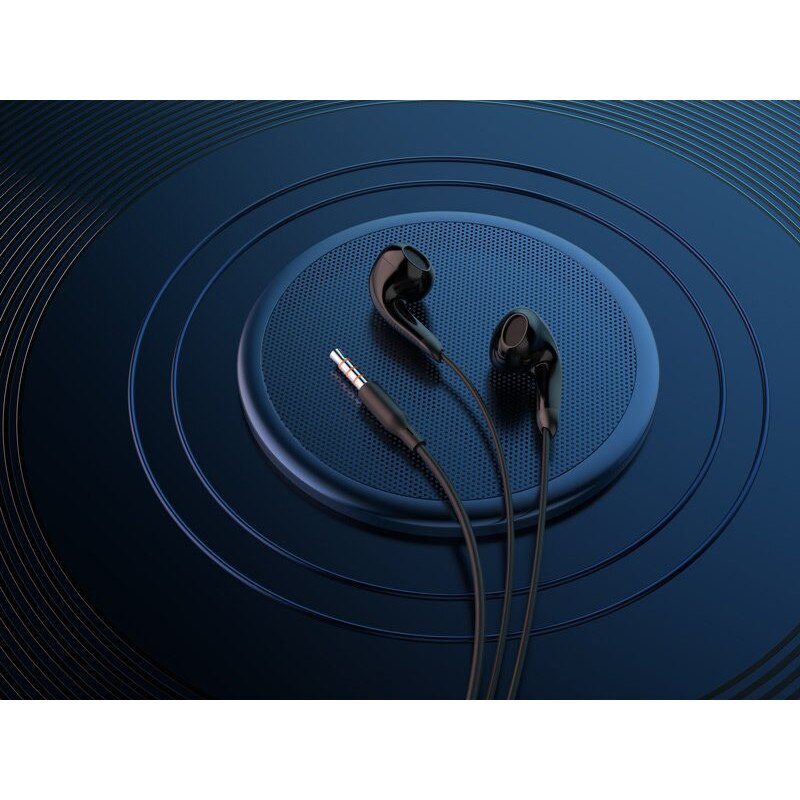 Casti cu fir Celebrat G27, microfon, negru, 1.2m, 3.5mm