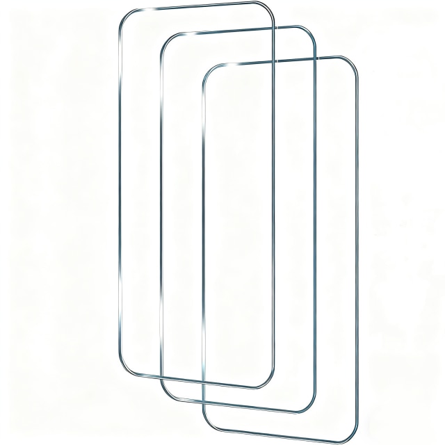 Set 3 folii de protectie compatibile cu iPhone 16 Pro, 6.3 inch, sticla securizata 9H, transparenta