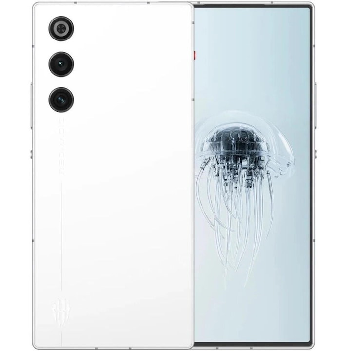 Telefon mobil ZTE Nubia Red Magic 10 Air, 6, 8″, 512GB, 16GB RAM, 5G, Dual Sim, Hailstone