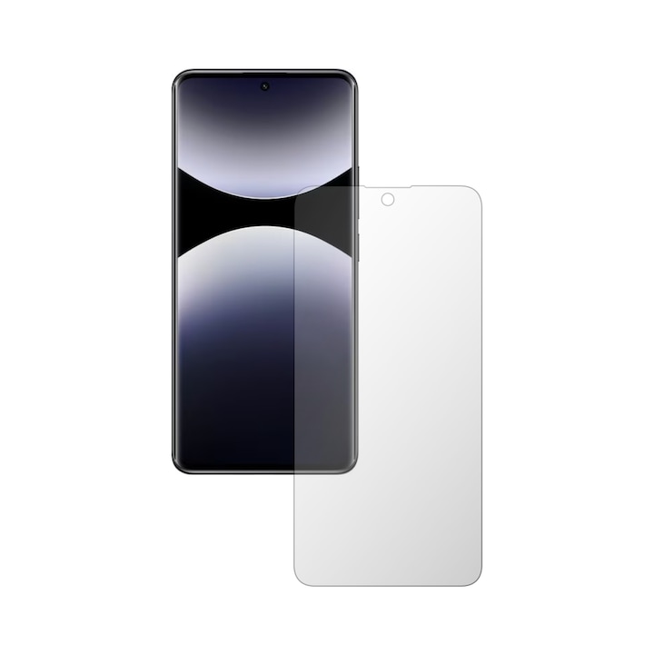 Folie Protectie Ecran iSkinz Matte pentru Xiaomi Redmi Note 14 Pro - Full Display, Siliconica Mata Anti-Amprenta, Anti-Reflex, Adeziva si Flexibila