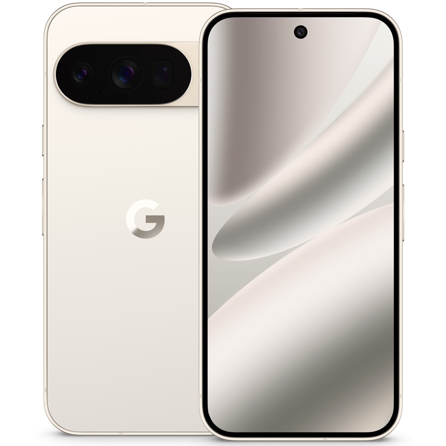 RESIGILAT: Telefon mobil Google Pixel 10 Pro, 256GB, 16GB RAM, 5G, Porcelain