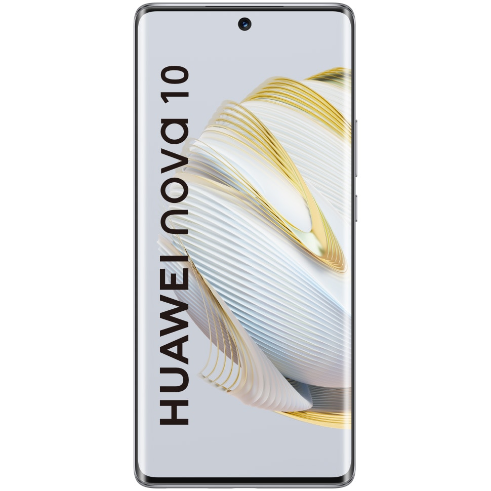 RESIGILAT: Telefon mobil Huawei Nova 10, Dual SIM, 8GB RAM, 128GB, 4G, Starry Silver