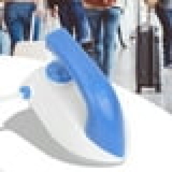 Fier de calcat portabil mini electrostatic 220V alb compact
