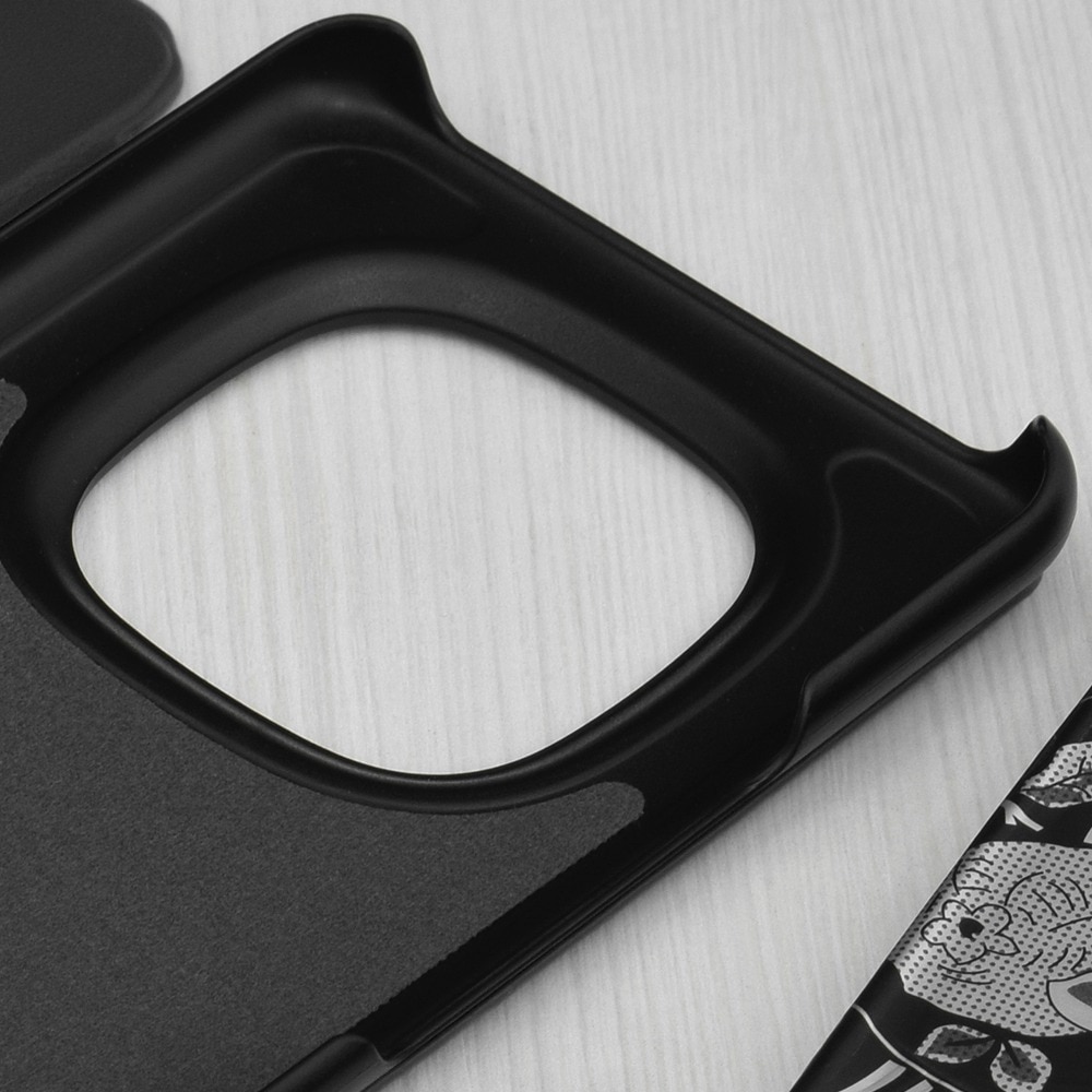 Husa pentru Xiaomi Redmi Note 15 4G Tip Carte, S-View, Functie de Stand, Calitate Premium, Antisoc, Protectie Sporita, Negru