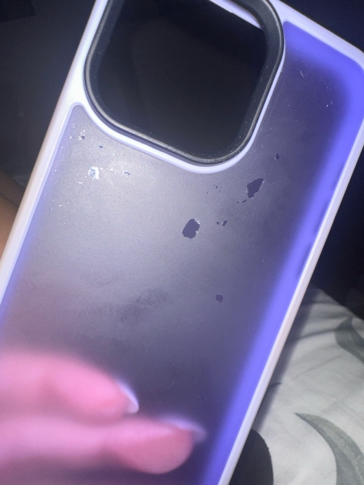 Husa de protectie A+ semitransparenta pentru iPhone 14 Pro Max, vernil