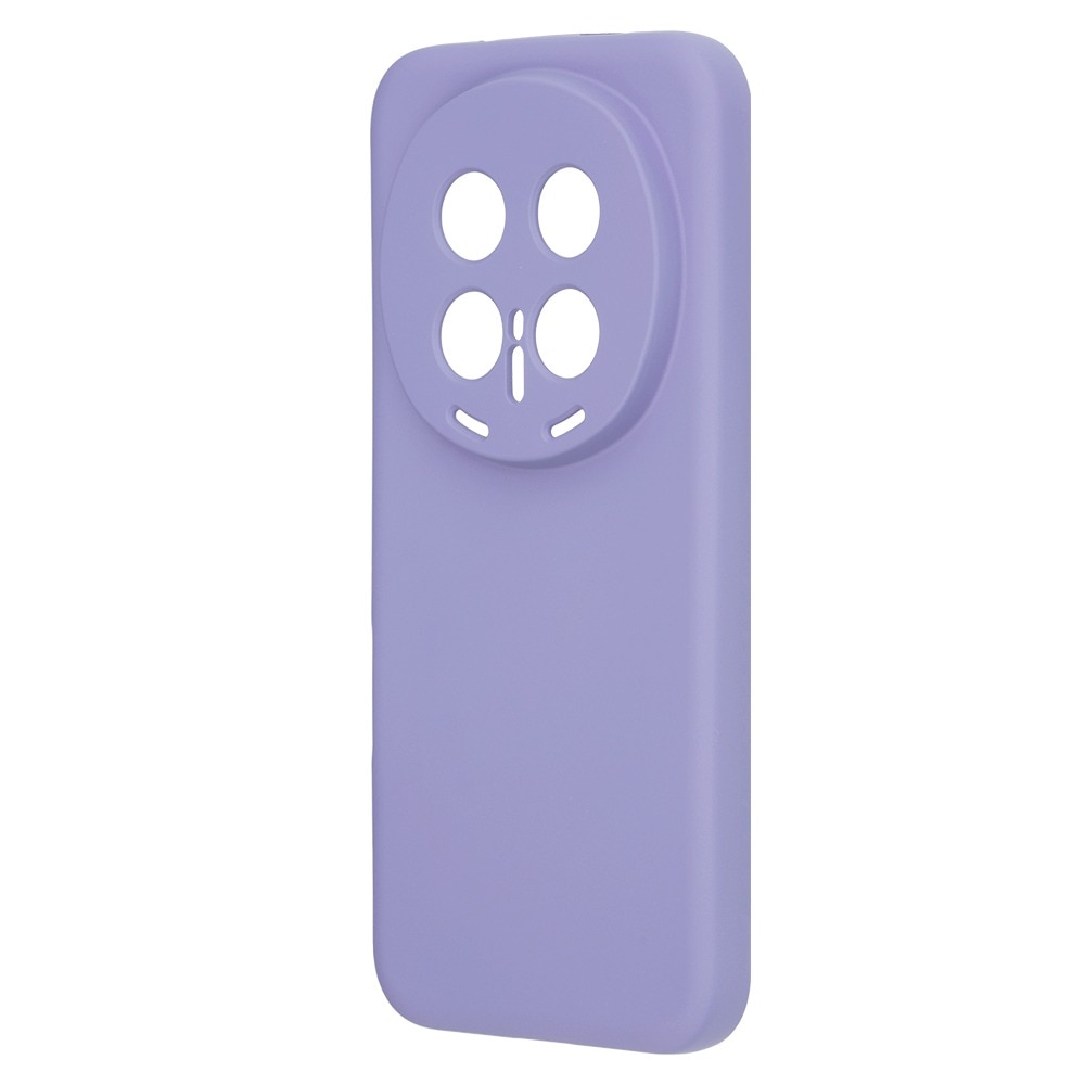 Husa pentru Honor Magic 8 Pro Daden® Silicon SoftFlex, Ultra Slim, Protectie sporita, Interior de microfibra, Mov deschis