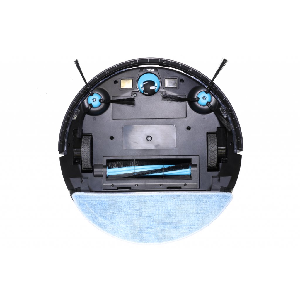 SALENTE L6, robot aspirator laser 360° cu functie de stergere 2-1, WiFi, cu control APP, Alexa, Google Home, 3300Pa, 65dB, algoritm LDS + SLAM, ideal pentru par de animale, covoare, podele dure