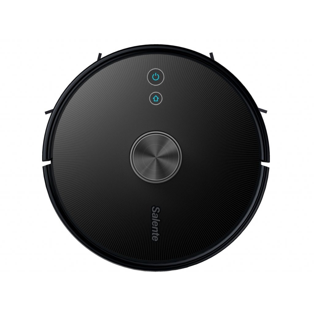 SALENTE L6, robot aspirator laser 360° cu functie de stergere 2-1, WiFi, cu control APP, Alexa, Google Home, 3300Pa, 65dB, algoritm LDS + SLAM, ideal pentru par de animale, covoare, podele dure