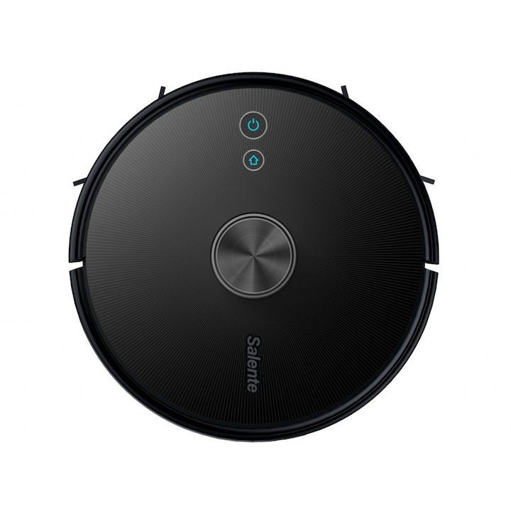 SALENTE L6, robot aspirator laser 360° cu functie de stergere 2-1, WiFi, cu control APP, Alexa, Google Home, 3300Pa, 65dB, algoritm LDS + SLAM, ideal pentru par de animale, covoare, podele dure