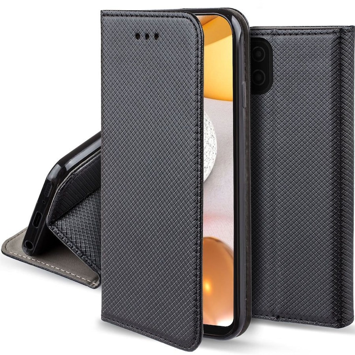 Husa Tip Carte pentru Xiaomi Redmi Note 15 5G Negru