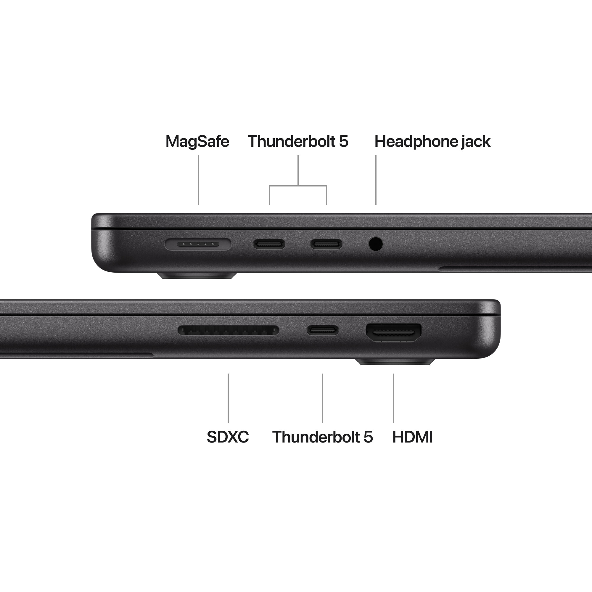 Laptop Apple MacBook Pro Z1FF001BZ, 14.2 inch 3024 x 1964, Apple M4 Pro 14-Core 14 C, 48 GB RAM, 1 TB SSD, Apple 20-core GPU, Mac OS, Space Black