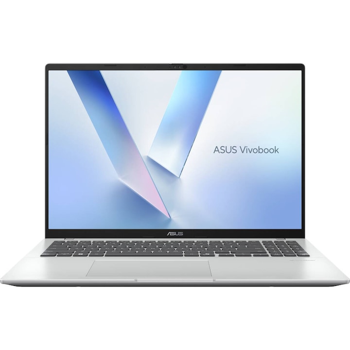 Laptop ASUS VivoBook 16 WUXGA 16 inch Intel Core Ultra 7 255H 16GB 512GB SSD Windows 11 Home Silver