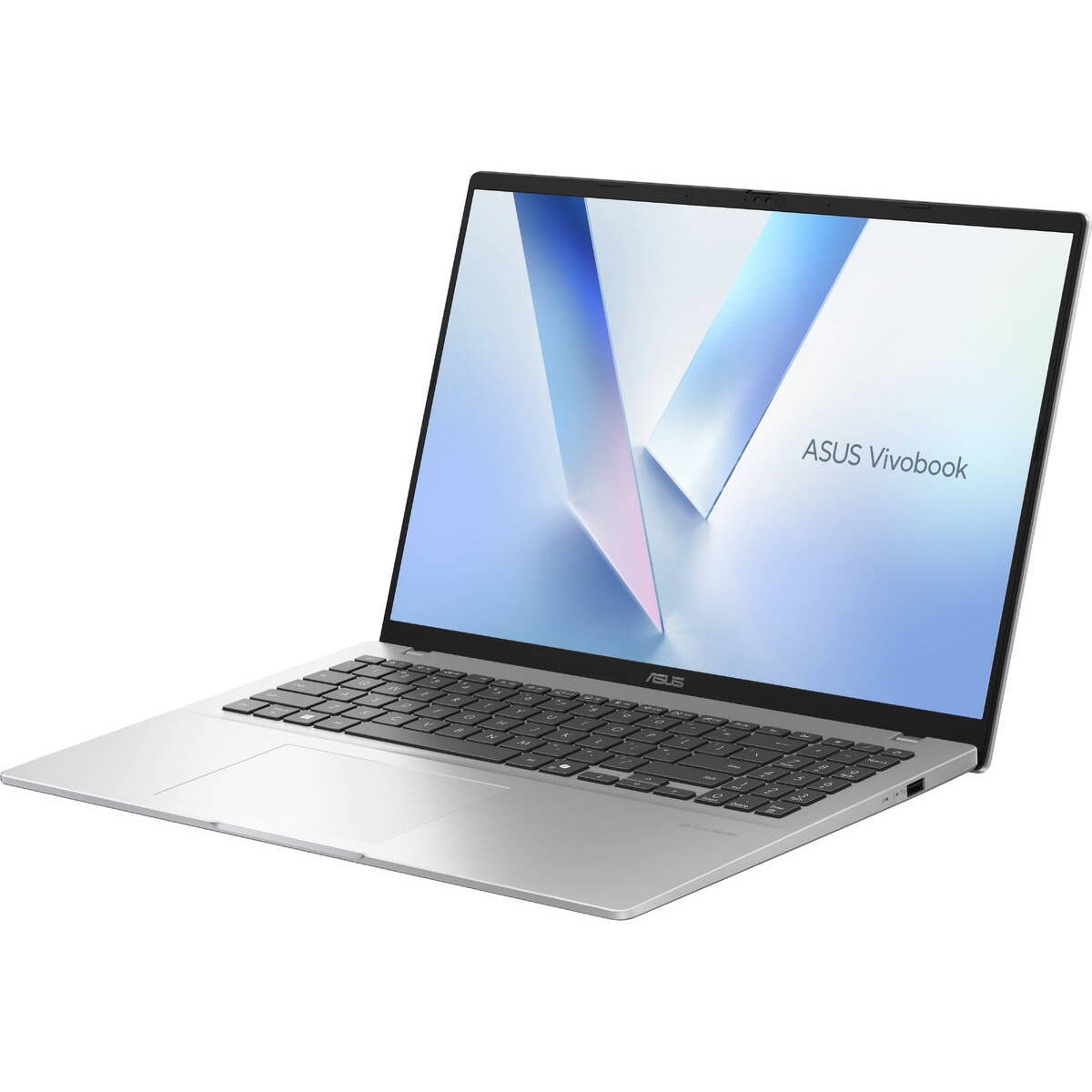 Laptop ASUS VivoBook 16 WUXGA 16 inch Intel Core Ultra 7 255H 16GB 512GB SSD Windows 11 Home Silver
