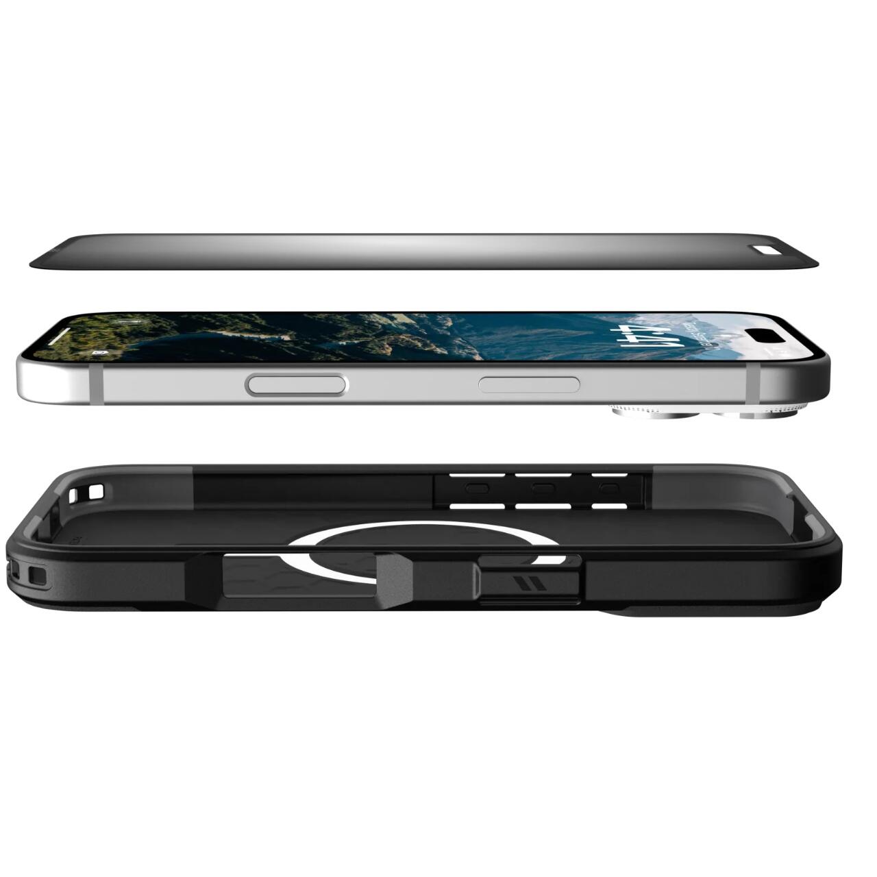 Folie de protectie UAG Removable Privacy Eco pentru iPhone 16 Pro