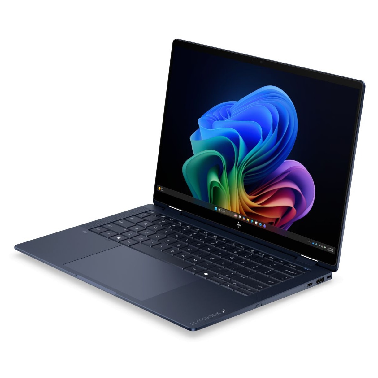 Laptop HP EliteBook X Flip G2i D4PL3ET, 14 inch 2880 x 1800 Touchscreen, Intel 358H 16 C / 16 T, 1.5 GHz - 4.8 GHz, 18 MB cache, 32 GB LPDDR5X, 1 TB SSD, Intel Arc B390, Windows 11 Pro