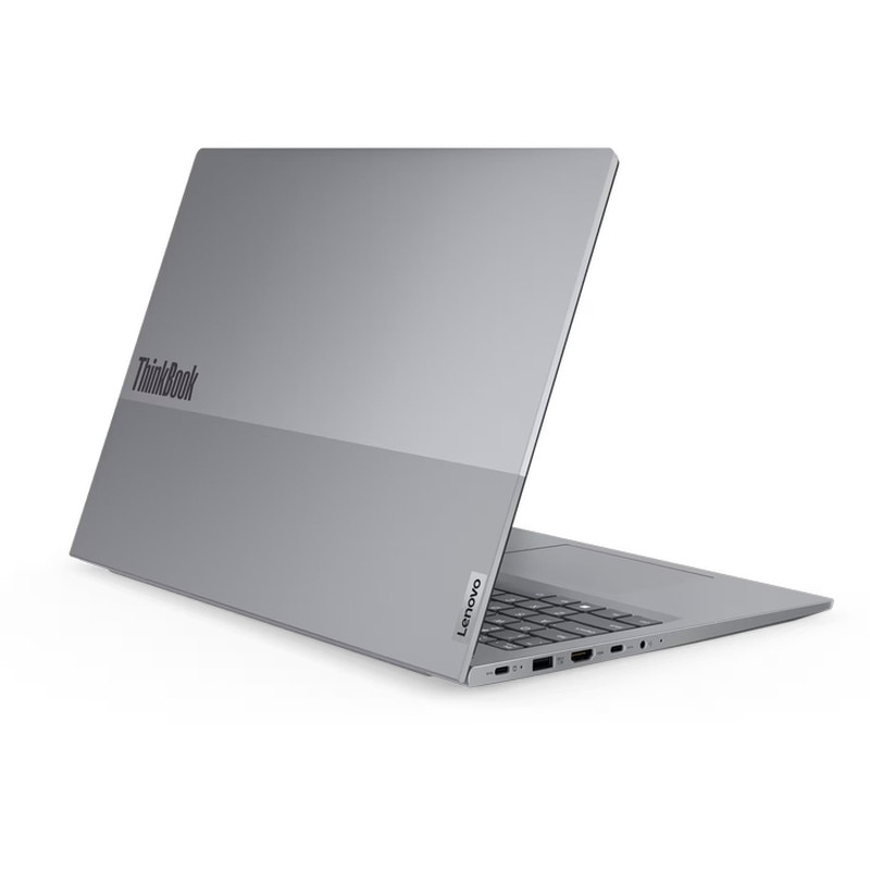 Laptop Lenovo 16'' ThinkBook 16 G7 ARP, WUXGA IPS, Procesor AMD Ryzen™ 7 7735HS (16M Cache, up to 4.75 GHz), 16GB DDR5, 512GB SSD, AMD Radeon 680M, No OS, Arctic Grey