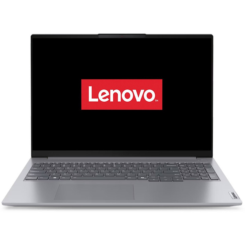 Laptop Lenovo 16'' ThinkBook 16 G7 ARP, WUXGA IPS, Procesor AMD Ryzen™ 7 7735HS (16M Cache, up to 4.75 GHz), 16GB DDR5, 512GB SSD, AMD Radeon 680M, No OS, Arctic Grey
