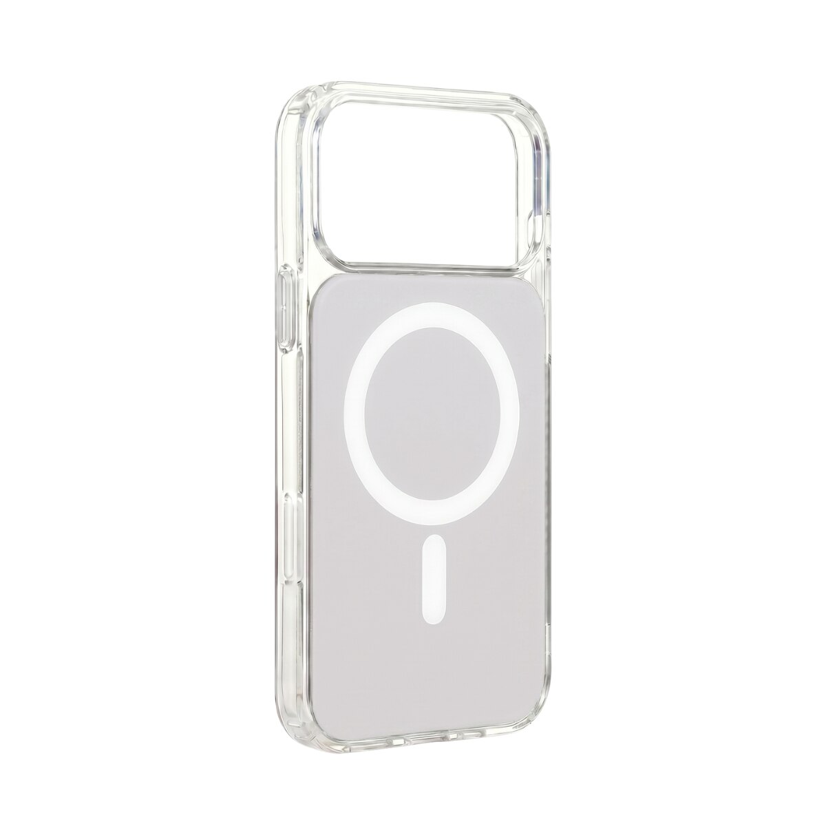 Husa pentru iPhone 17 PRO Alb, HEYBINGO®, design slim, MagSafe, Anti-Soc, Anti Zgarieturi, Clear Fusion Mag Cover